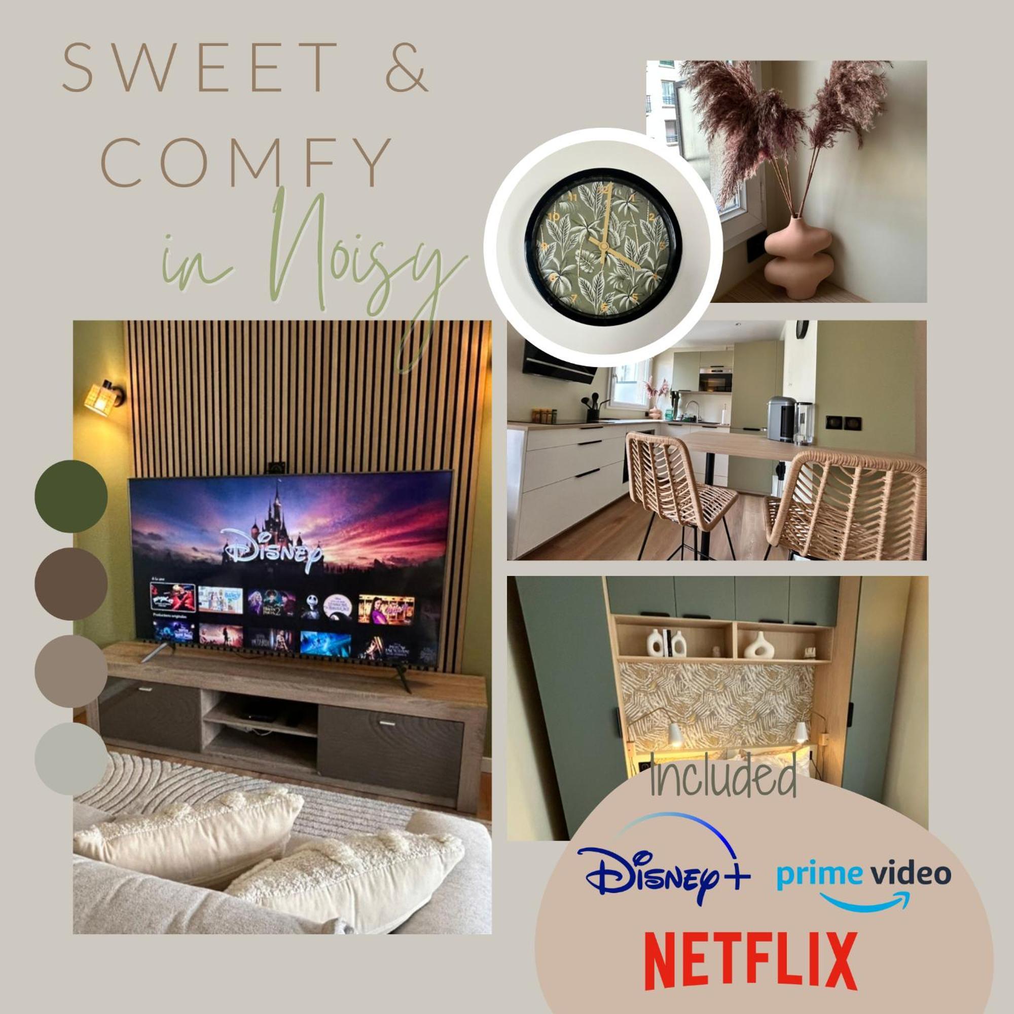 Sweet And Comfy In Hyper City Center With Netflix, Prime And Disney Plus Included Noisy-le-Grand Exterior foto