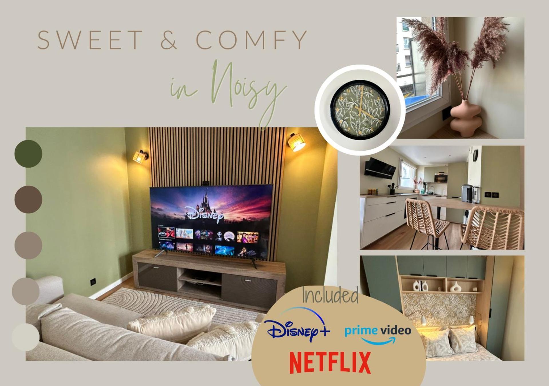 Sweet And Comfy In Hyper City Center With Netflix, Prime And Disney Plus Included Noisy-le-Grand Exterior foto